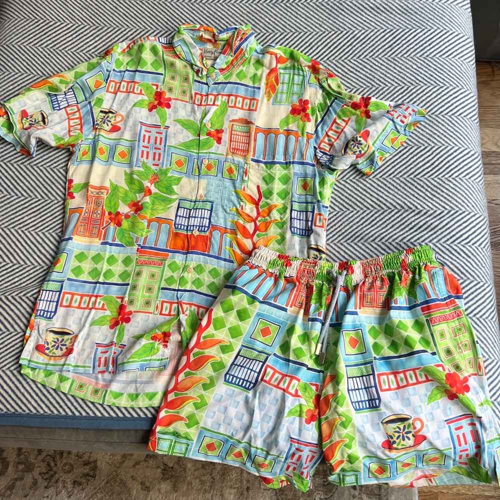 Kenny Flowers Cabana Set
